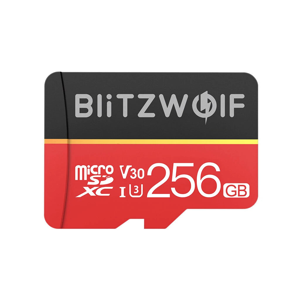 BlitzWolf® BW-TF1 Class 10 UHS-1 32GB UHS-3 V30 64GB 128GB Micro SD TF Memory Card with Adapter - 32GB