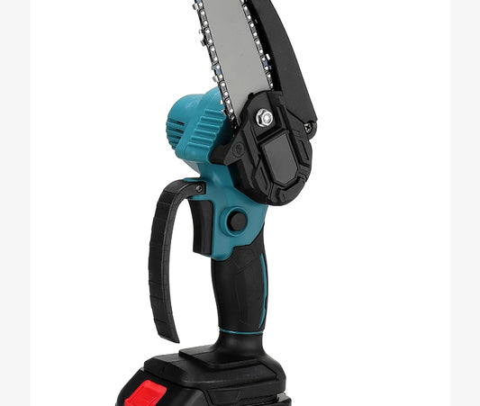 VIOLEWORKS 8 Inch 3000W 88VF Brushless Electric Saw Chainsaw Pruning Saws Woodworking Cutting Tool W/ 1pc or 2pcs Battery For Makita 18v Battery EU Plug Without Battery