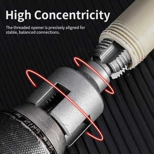 INTERNAL & EXTERNAL THREADING TOOL FOR WATER PIPES