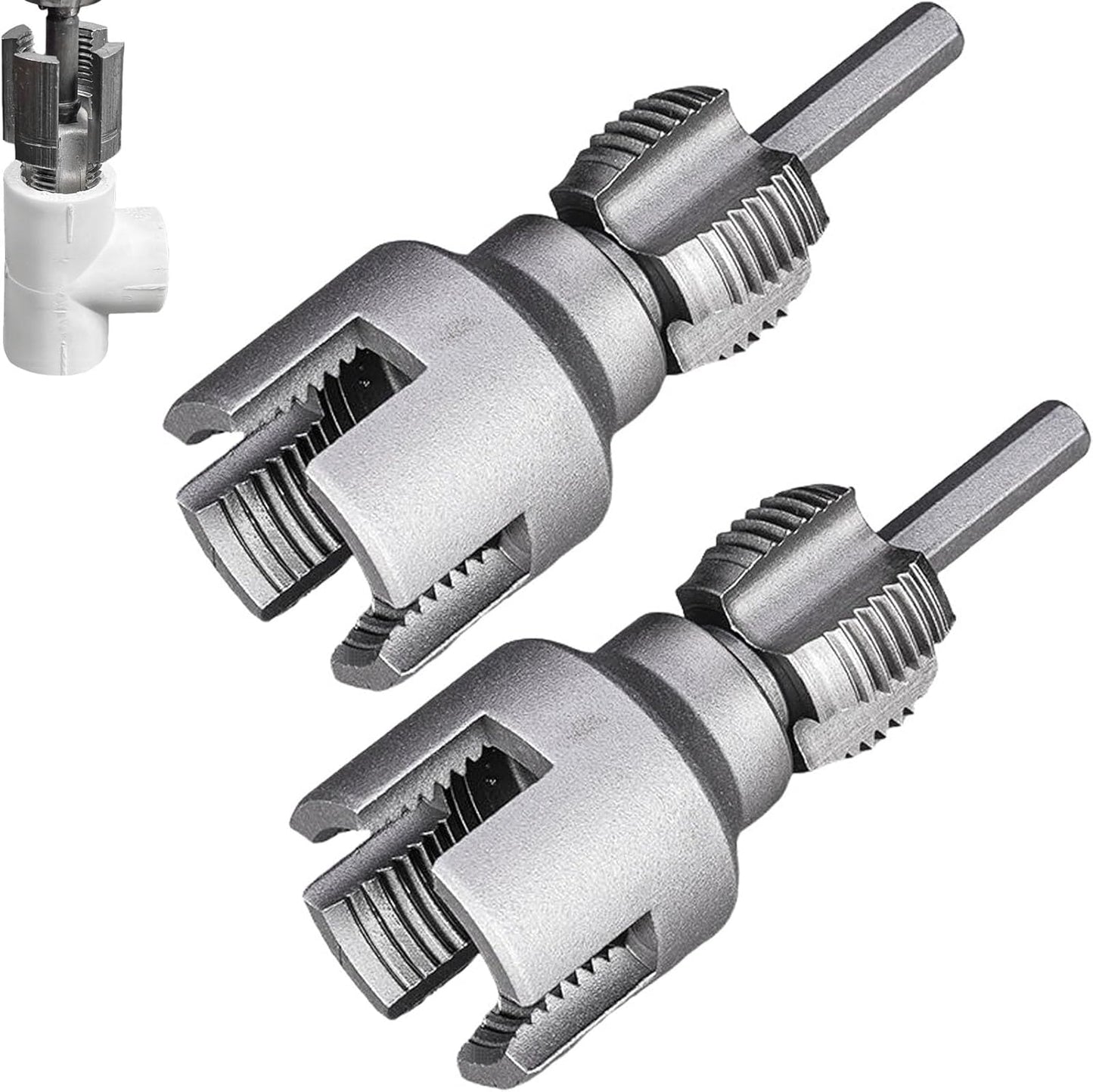 INTERNAL & EXTERNAL THREADING TOOL FOR WATER PIPES