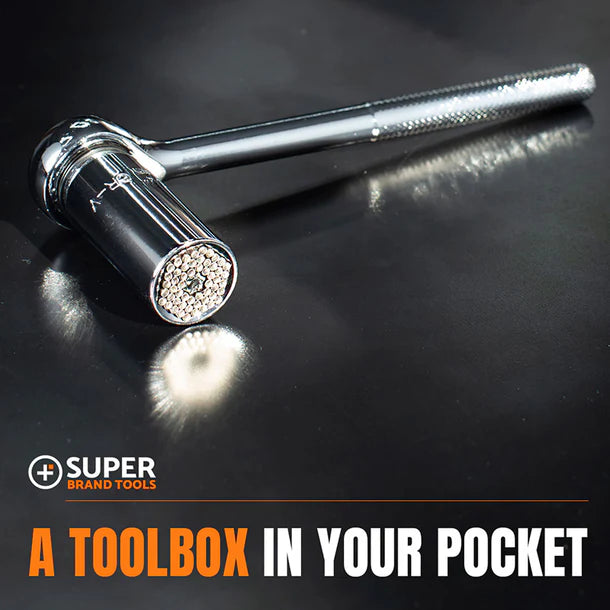 Universal Socket Tool, Super Socket Unscrew Any Bolt, Adjustable Socket Drill