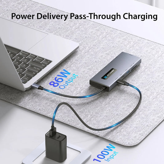 BlitzWolf® BW-NEW TH8 10-in-1 Type-C HUB