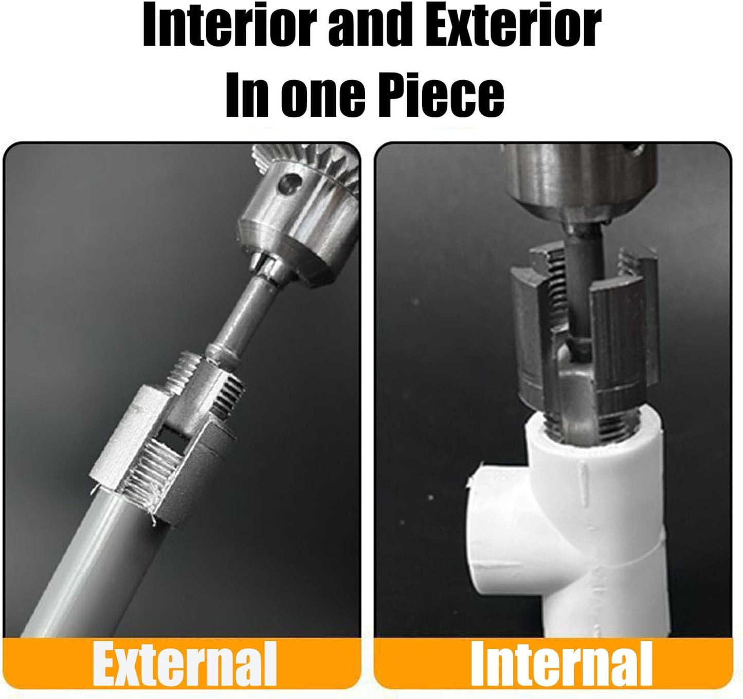 INTERNAL & EXTERNAL THREADING TOOL FOR WATER PIPES