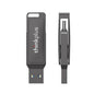 Lenovo Thinkplus MU233 USB3.2 Flash Drive High Speed Dual-interface Pendrive 32GB 64GB 128GB 256GB 512GB Mini Portable Memory U Disk - 32GB