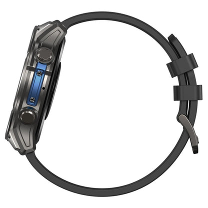 [World Premiere]Zeblaze Vibe 8 1.43-inch AMOLED 818H SapphireLens Built-in LED Flashlight 60 Days Battery Life 5ATM&IP69K Waterproof bluetooth Call Heart Rate Blood Pressure Blood Oxygen Monitor Sleep Monitoring Multi-sport Modes Smart Watch - Black