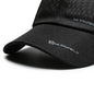 Spring Summer Breathable Mesh Baseball Caps for Men Women Outdoor Sports Fishing Driving Adjustable Casual Hats Sunscreen Hat - Black