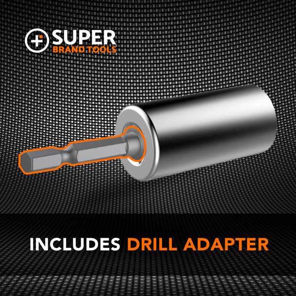 Universal Socket Tool, Super Socket Unscrew Any Bolt, Adjustable Socket Drill